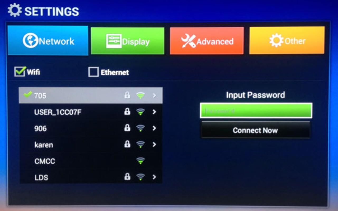 Connect WiFi On Mxq Pro Android TV Box