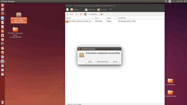 Install SP Flash Tool on Ubuntu